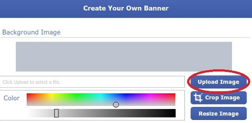 Crea tu propio banner para facebook
