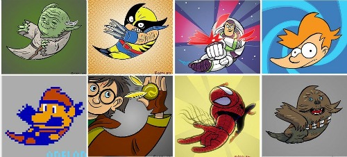 Avatares superheroes 