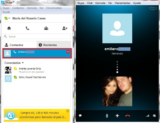 Cómo hacer una videollamada con Skype2