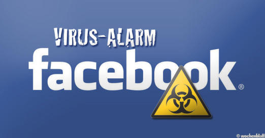 virus se distribuye a través de Facebook