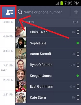 Facebook app, cómo enviar mensajes privados