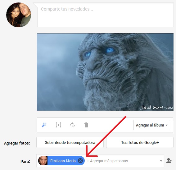 Cómo enviar mensaje privado en Google+